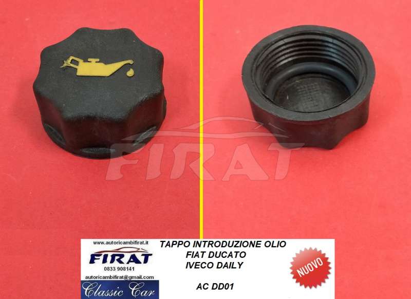 TAPPO INTRODUZIONE OLIO FIAT DUCATO - DAILY (DD01)